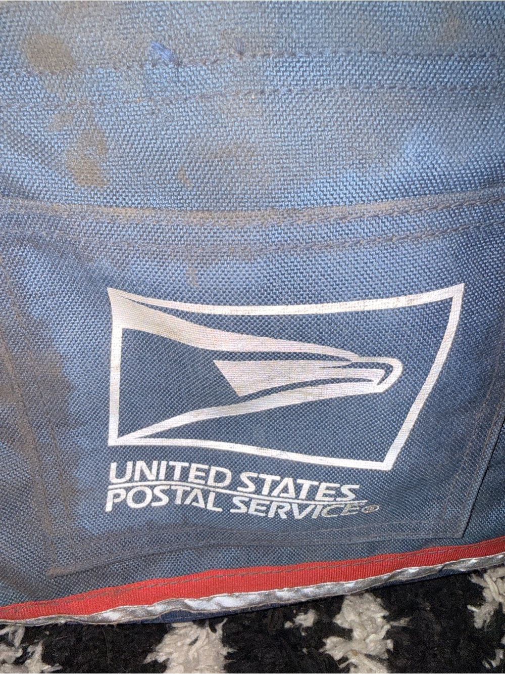 United States Postal Service Navy Blue Messenger Bag - Men's Crossbody USPS
